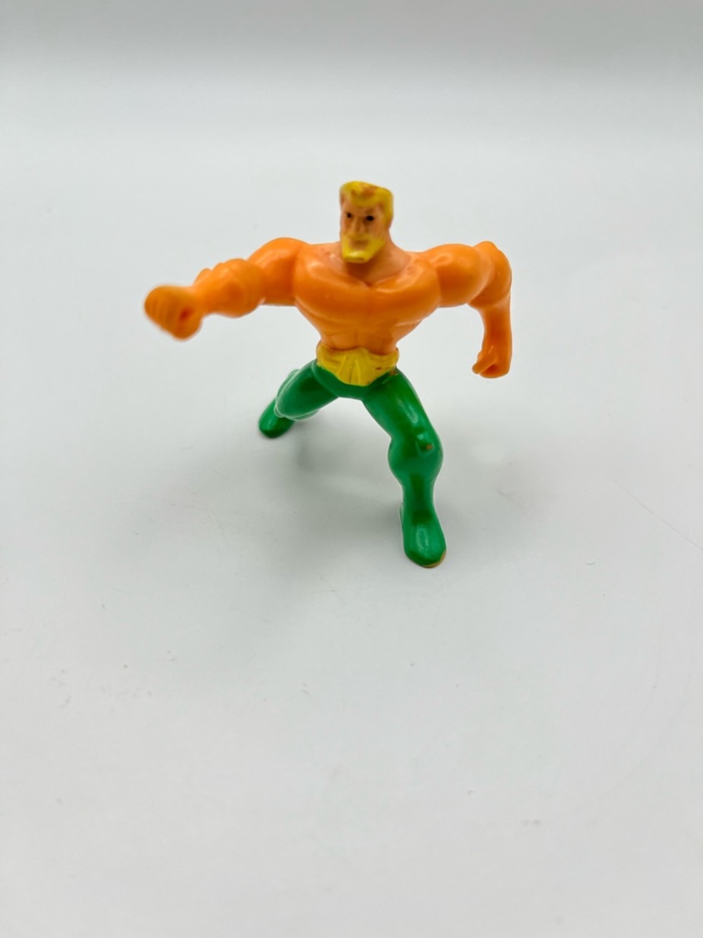 Aquaman 2011 Batman the Brave and the Bold McDonalds Toy used. 2" tall  CB2